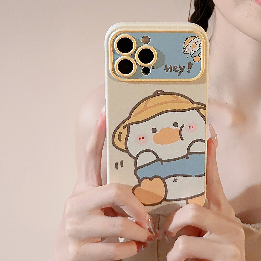 Apple Iphone 15 - Coque de téléphone antichoc motif canard