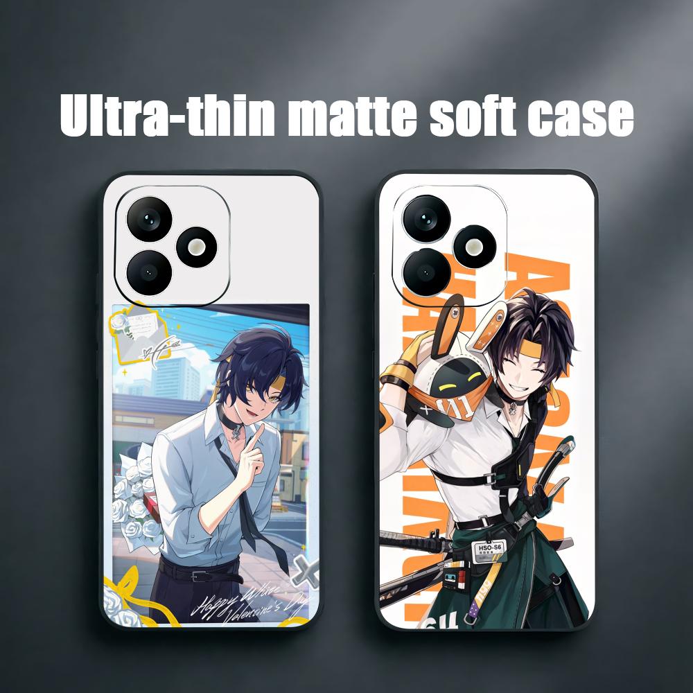 Xiaomi Redmi Note 13 - Coque de téléphone souple noire Hot