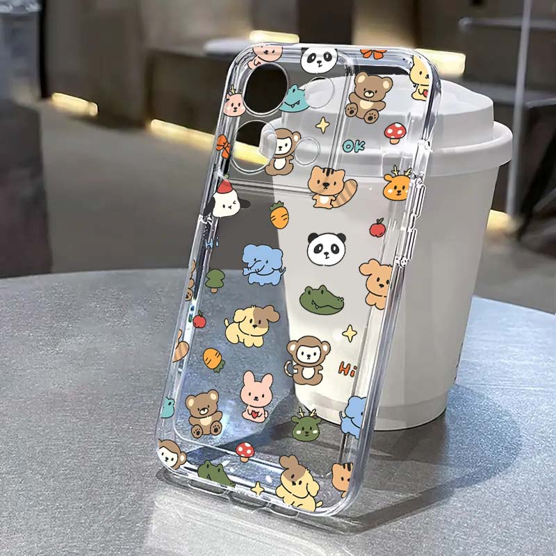 Xiaomi Redmi Note 13 - Coque de téléphone en TPU Transparent