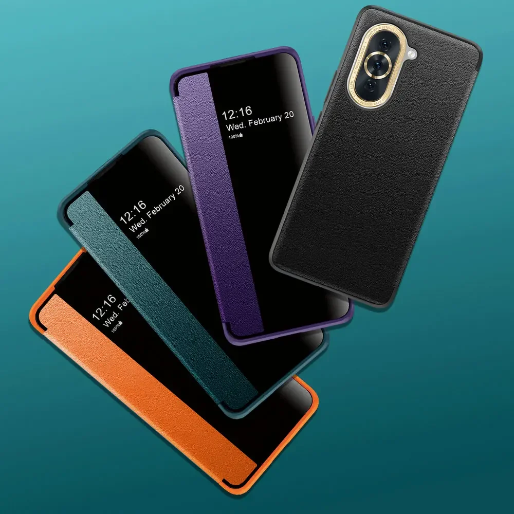 Étui à rabat en cuir pour Huaw - Huawei Nova 12 avis et prix