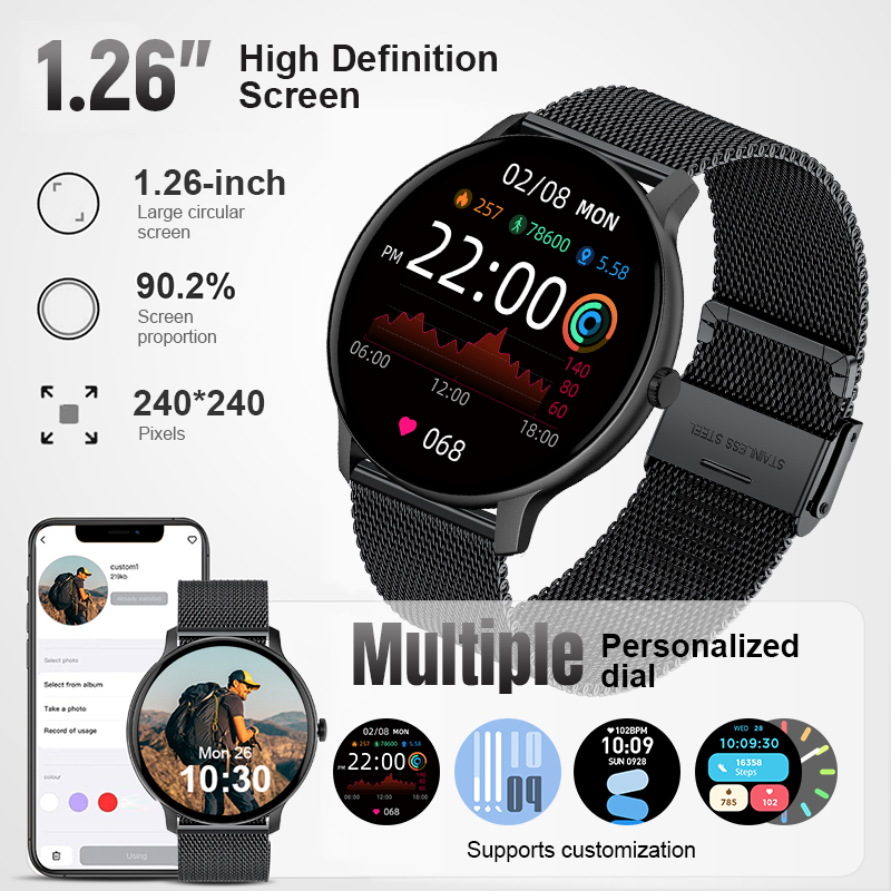 Montre connectée 2026 pour hom - Breath Rate Monitor avis et prix